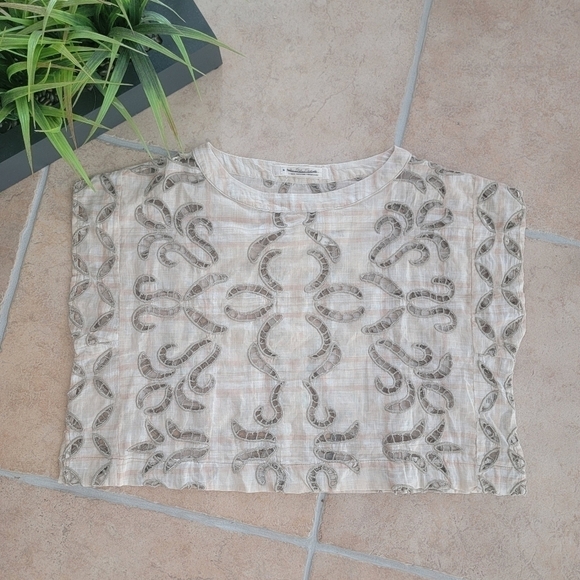 Free People Tops - NWT Free People Lace Crop Top XS